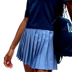 NWT LULULEMON - High Rise Pleated Skirt - size 6 oasis blue